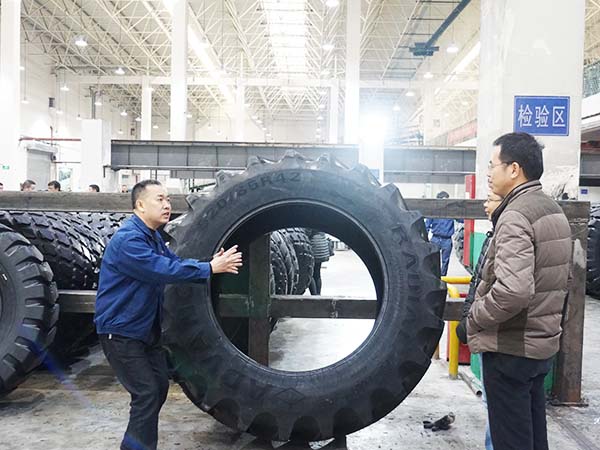 總工程師王海向客戶介紹產品