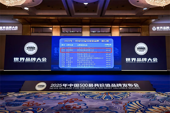貴州輪胎榮登 “中國 500 最具價值品牌”——燈塔工廠鑄就前進品牌價值新高度